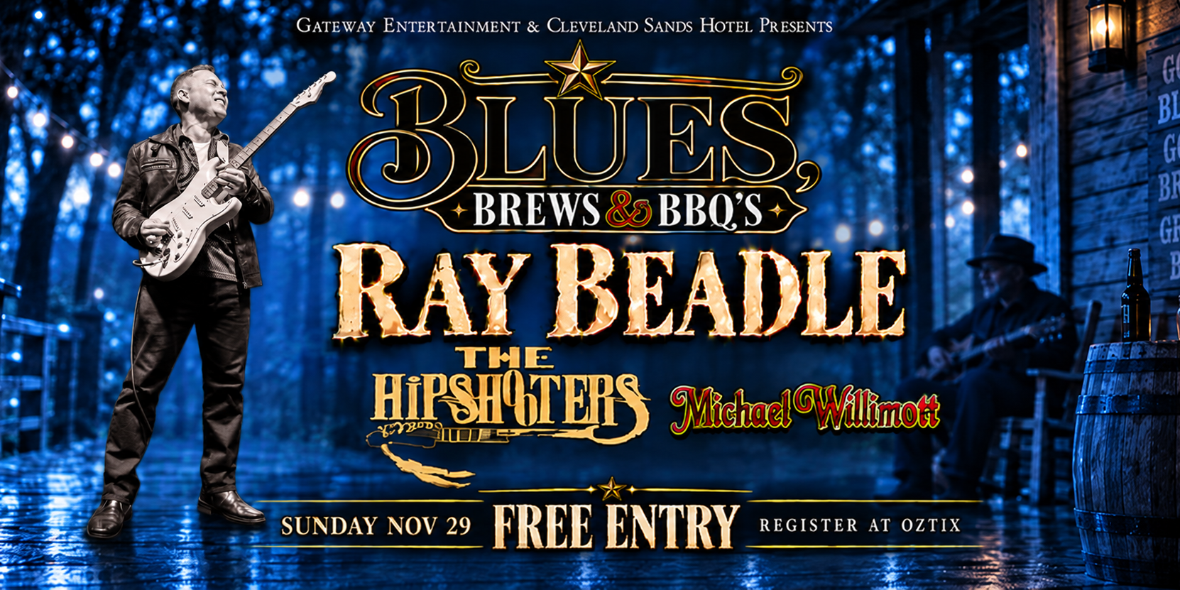 BLUES, BREWS & BBQ'S