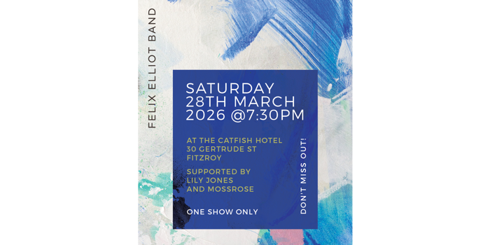 Felix Elliot Band 'GOOD TO ME' album launch