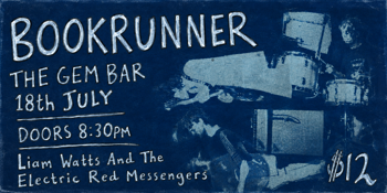 BOOKRUNNER with Liam Watts And The Electric Red Messengers