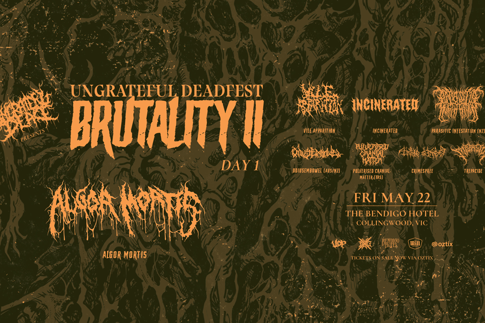 Ungrateful DeadFest - Brutality II  @ Bendigo Hotel