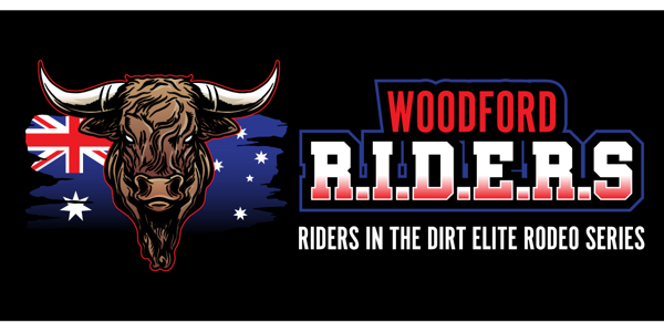 Woodford Rodeo R.I.D.E.R.S live at Woodford Showgrounds - Concert poster