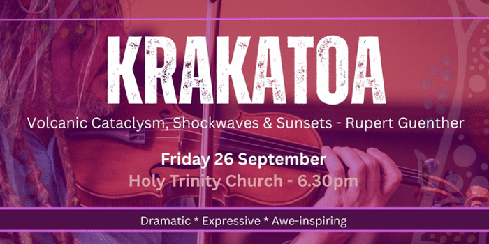 Krakatoa: Volcanic Cataclysm, Shockwaves & Sunsets