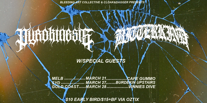 Metalcore Mayhem - Sydney w/ Pyrokinesis + Bitter Kind