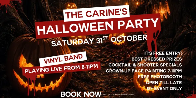 THE CARINE HALLOWEEN PARTY
