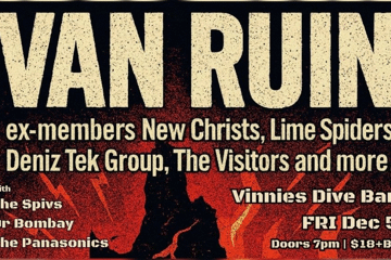 Van Ruin live at Vinnies!