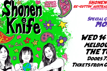 SHONEN KNIFE re-cuttin’ Australia/NZ 2026