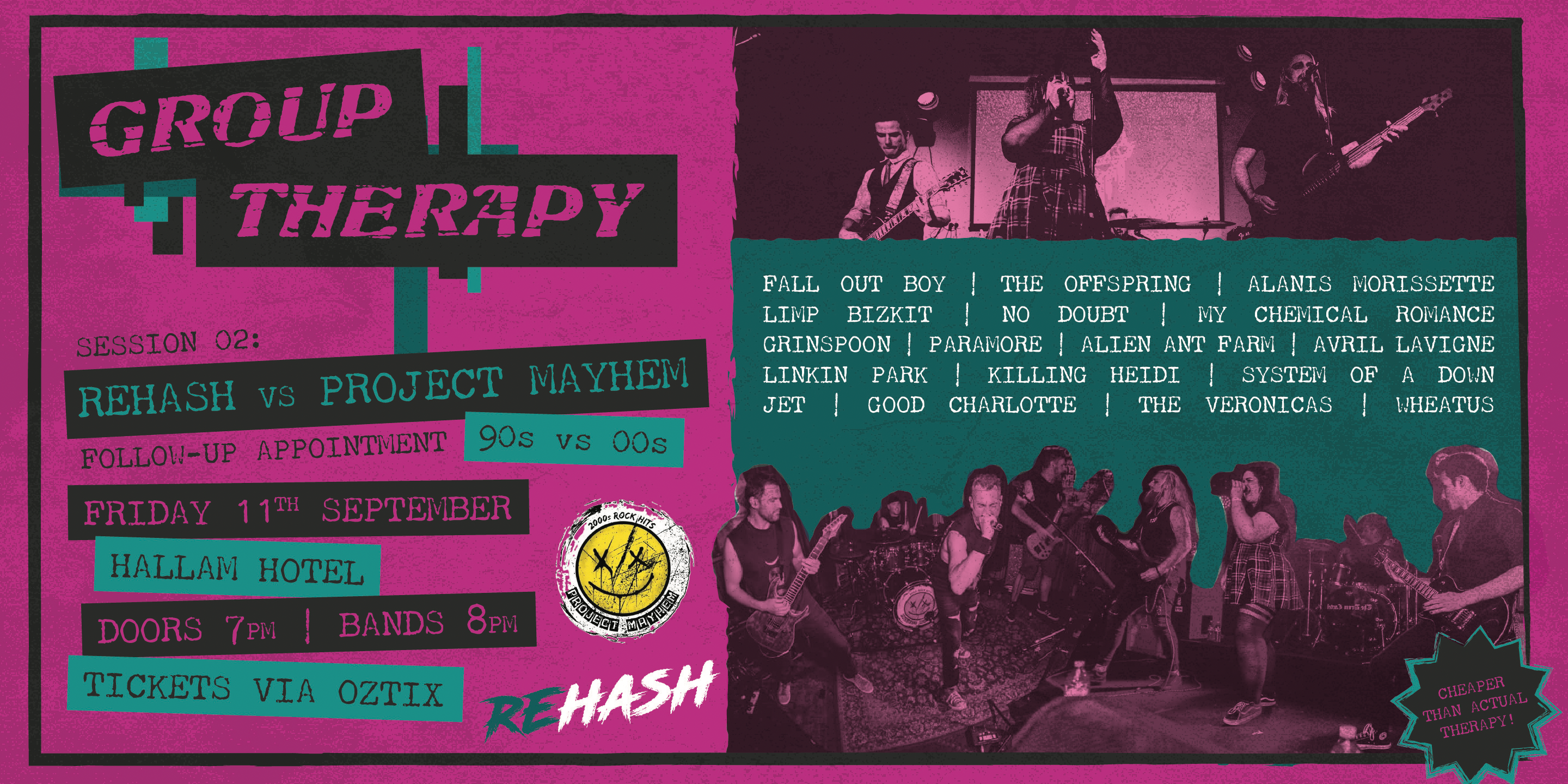 Group Therapy - Session 02: Rehash vs Project Mayhem