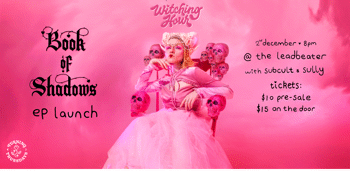 Witching Hour 'Book of Shadows' EP Launch - Turning Thursday's