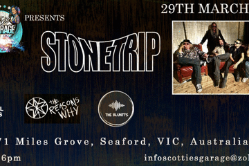 Stonetrip live at Scotties Garage / The Reasons Why & The Bluntts