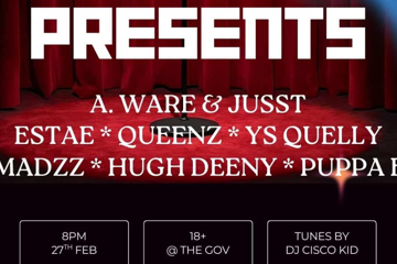 Jusst & A. Ware, Estae, Queenz and more..