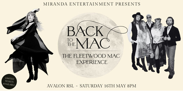 AVALON RSL | BACK TO THE MAC THE FLEETWOOD MAC EXPERIENCE image