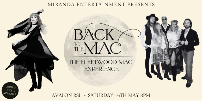 AVALON RSL | BACK TO THE MAC THE FLEETWOOD MAC EXPERIENCE