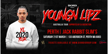 POSTPONED - YOUNGN LIPZ 2020 TOUR - PERTH