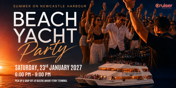 The Annual Beach Yacht Party | Newcastle Harbour