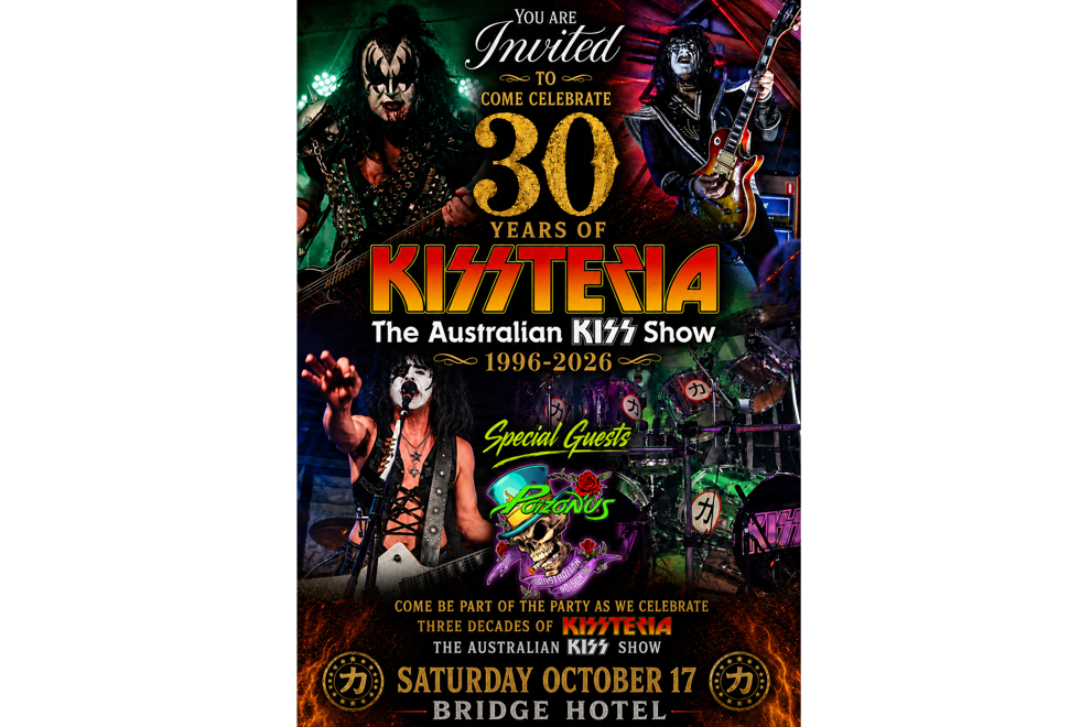 KISSTERIA - 30th Anniversary Show - Bridge Hotel