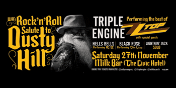 WA's Rock'n'Roll Salute to DUSTY HILL | featuring TRIPLE ENGINE