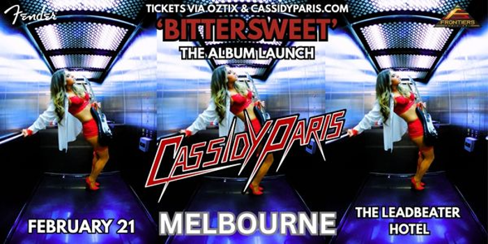 CASSIDY PARIS Bittersweet 'The Album Launch'