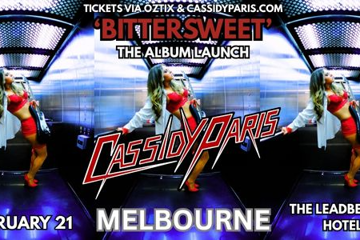 CASSIDY PARIS Bittersweet 'The Album Launch'