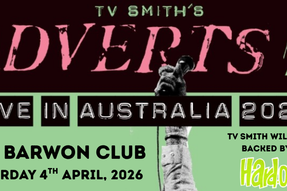 TV Smith & The Adverts : Live in Australia 2026 (UK)
