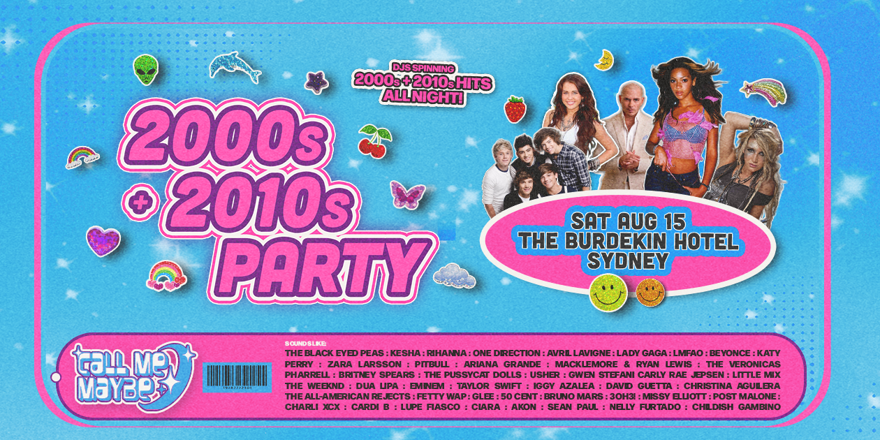 2000s + 2010s Party - Sydney