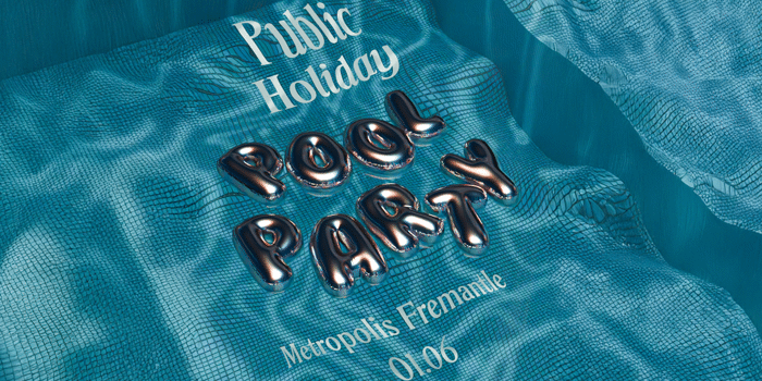 Public Holiday Patio Pool Party