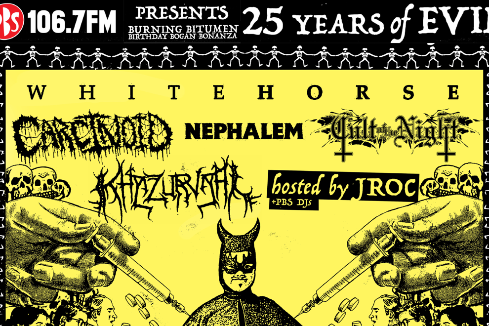 Burning Bitumen Birthday Bonaza '25 Years of Evil'