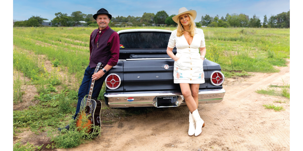 Alan Fletcher & Jennifer Hansen live at The Wheatsheaf Hotel - Concert poster