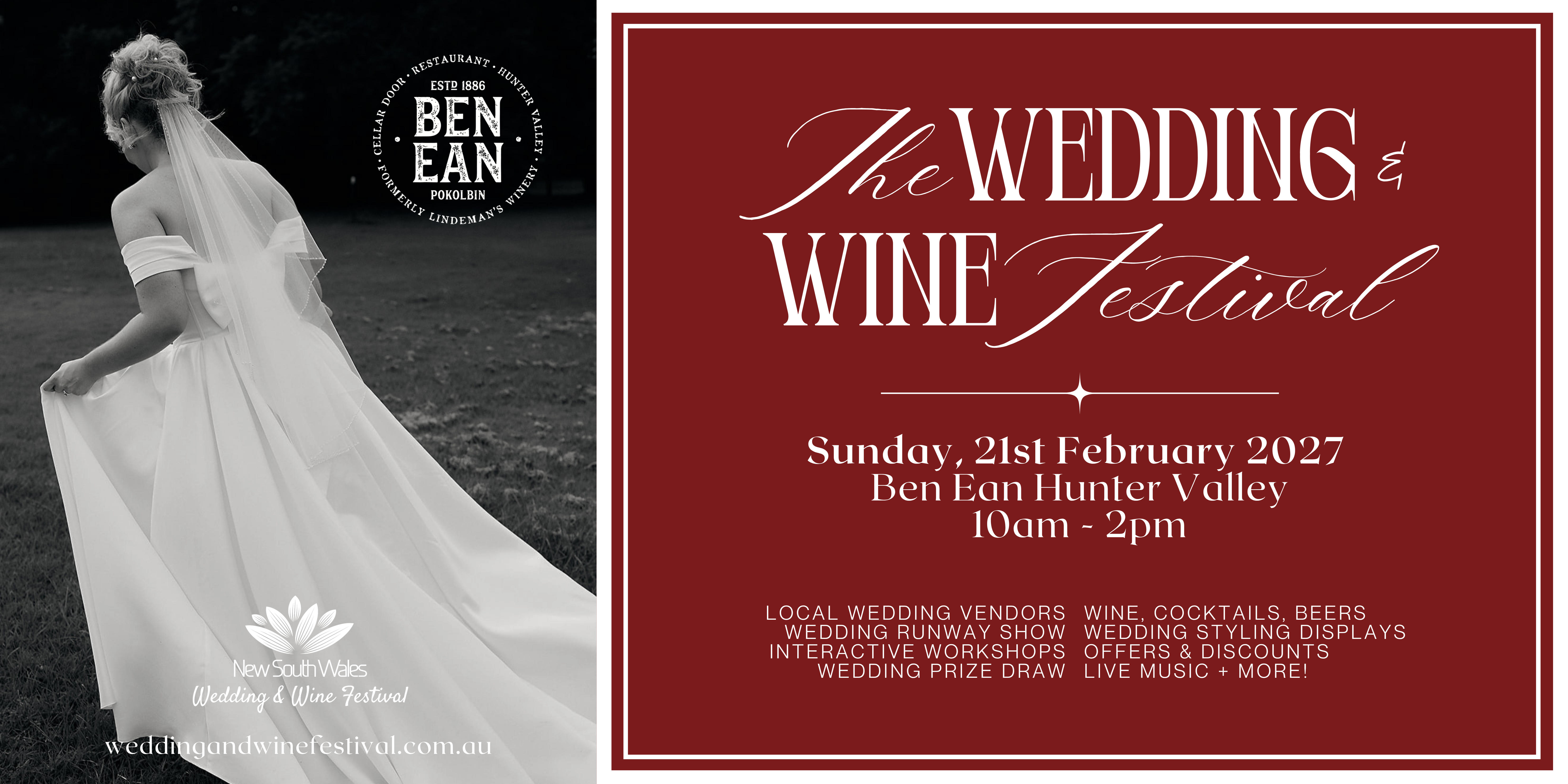 Wedding & Wine Festival Hunter Valley 2027