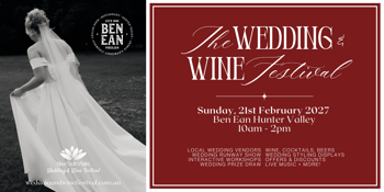 Wedding & Wine Festival Hunter Valley 2027