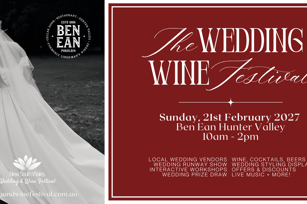 Wedding & Wine Festival Hunter Valley 2027