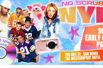 No Scrubs: NYE Party - San Remo