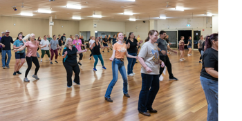 Get Footloose on the Hardwood - Cool Days and Hot Steps social