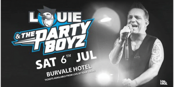 Event image for Louie & The Party Boyz