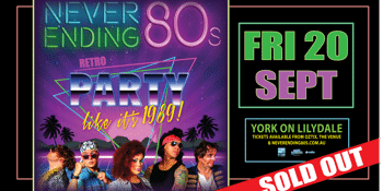 Never Ending 80's - Retro Party like its 1989