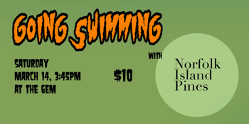 Going Swimming - Live at the Gem