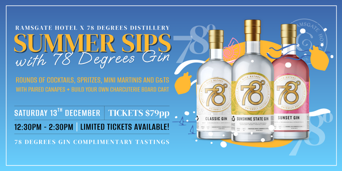 Summer Sips with 78 Degrees