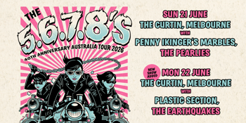 THE 5,6,7,8'S (JPN) 40TH ANNIVERSARY AUSTRALIA TOUR 2026