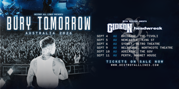 Bury Tomorrow (uk) Will You Haunt Me Australian Tour 2026