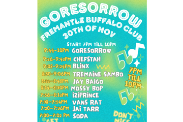 GoreSorrow Perth Tour: Last Show at Fremantle Buffalo Club