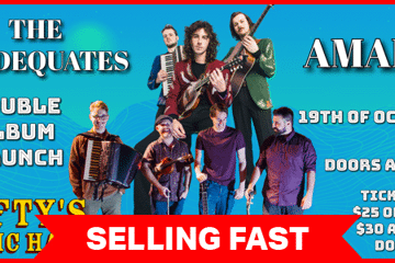 Amaidí & The Inadequates – Dual Album Launch at Lefty’s