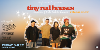 Tiny Red Houses “Never Felt Like Home” EP Release Show