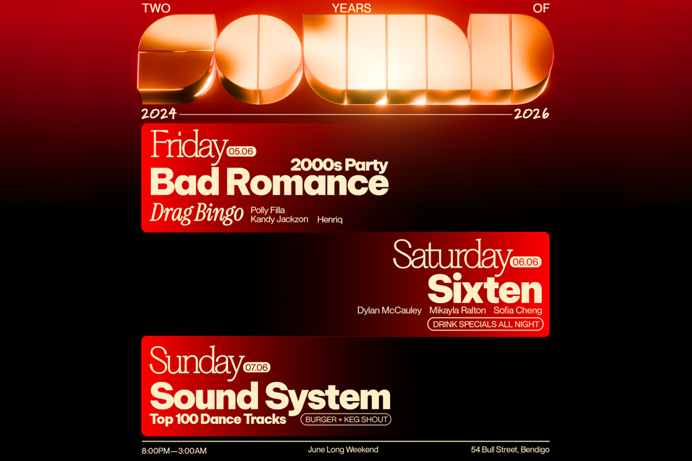 Sound’s 2nd Birthday