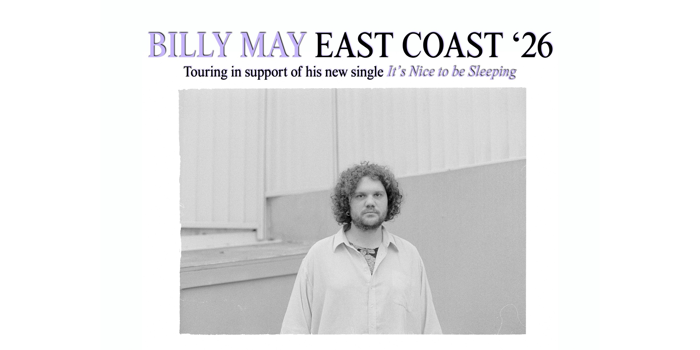 Billy May 'It's Nice to be Sleeping' Single Launch