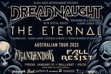 Dreadnaught + The Eternal (Album Launch Tour) Ballarat + Guests