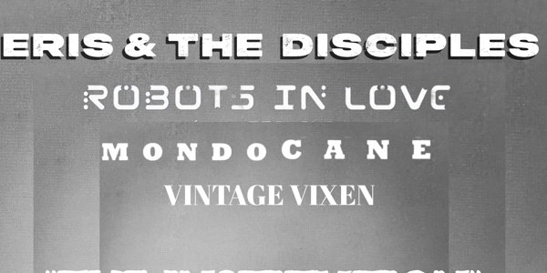 An Institution For The Reckless - Eris & The Disciples, Vintage Vixen, Robots in Love & Modo Cane