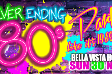Never Ending 80s - Party like it's 1989!