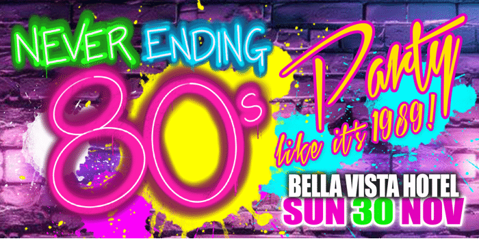 Never Ending 80s - Party like it's 1989!