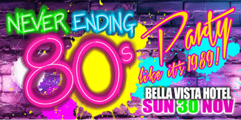 Never Ending 80s - Party like it's 1989!
