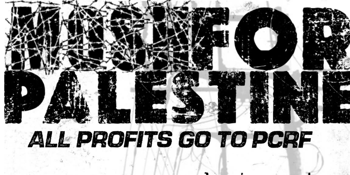 Mosh for Palestine - Supported by Heavy Delay, The cufflinx, your last words.