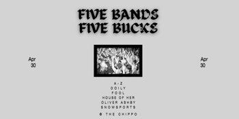5 BANDS 5 BUCKS #1